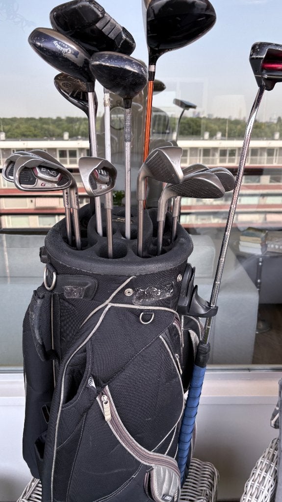 Senior Golfset Custom built geen beginners set, Sport en Fitness, Golf, Ophalen of Verzenden, Zo goed als nieuw, Set, Ping