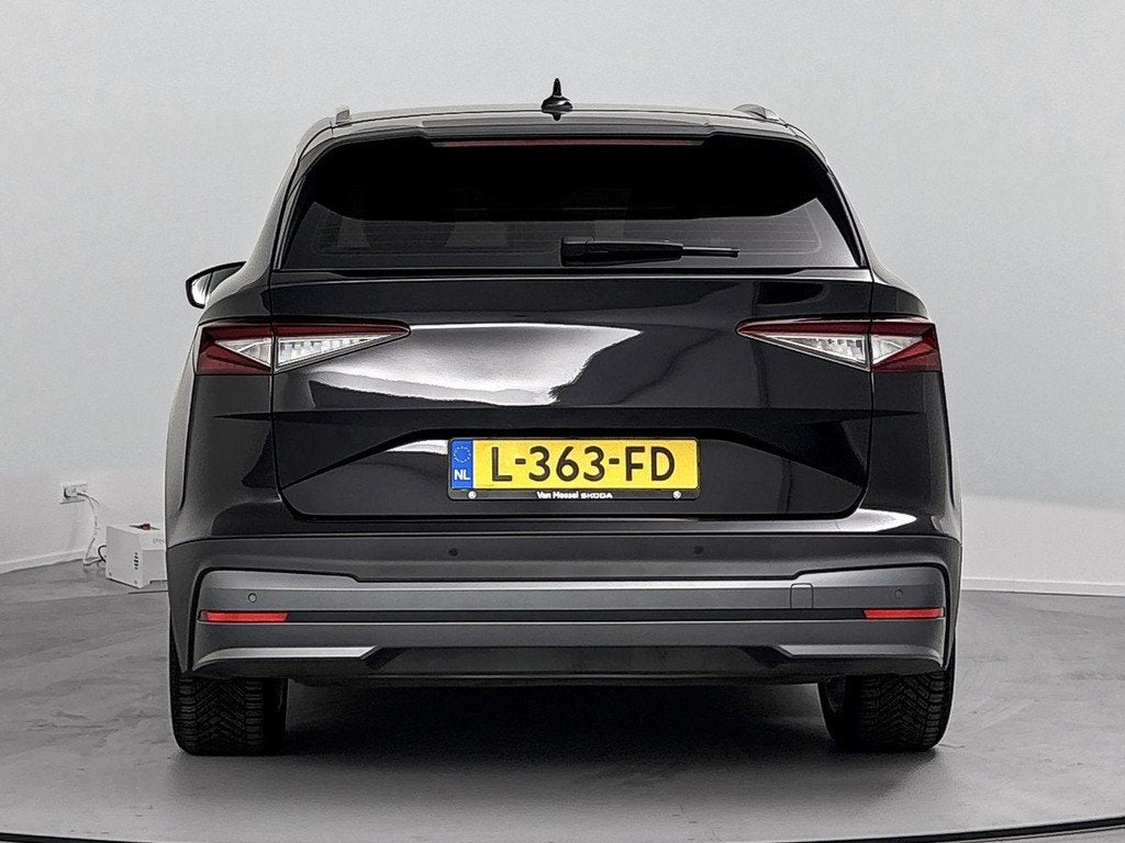 Skoda Enyaq iV 60 Apple Carplay | Android Auto | Bluetooth |, Automaat, Achterwielaandrijving, Gebruikt, Zwart