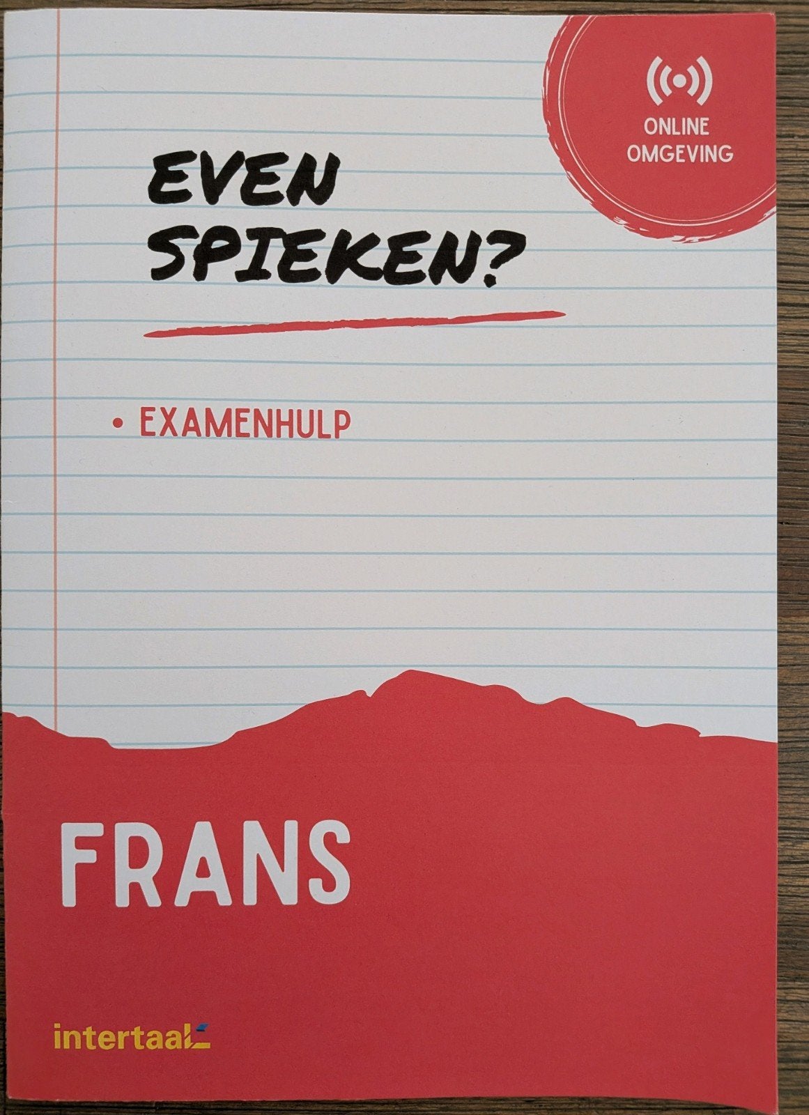 Even Spieken? Examenhulp Frans - Intertaal, Non-fictie, Nederlands, Frans, Ophalen of Verzenden, Zo goed als nieuw