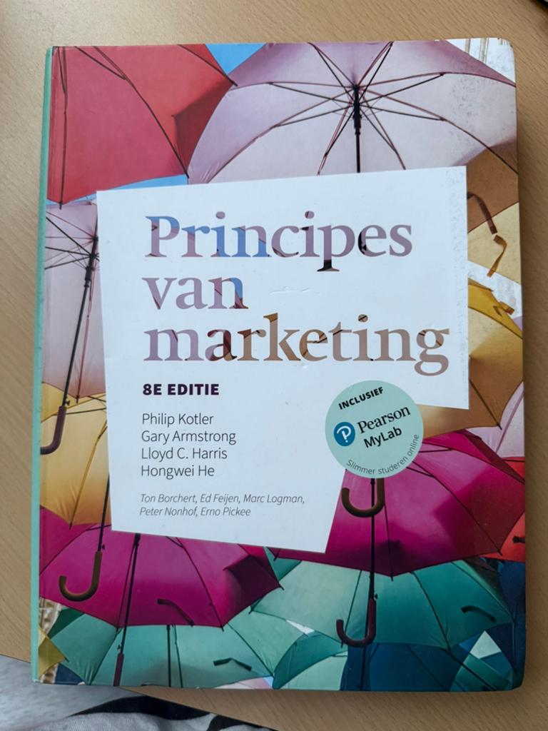 Principes van marketing - 8e editie - Zeer goede staat, Ophalen of Verzenden, Zo goed als nieuw, Economie en Marketing