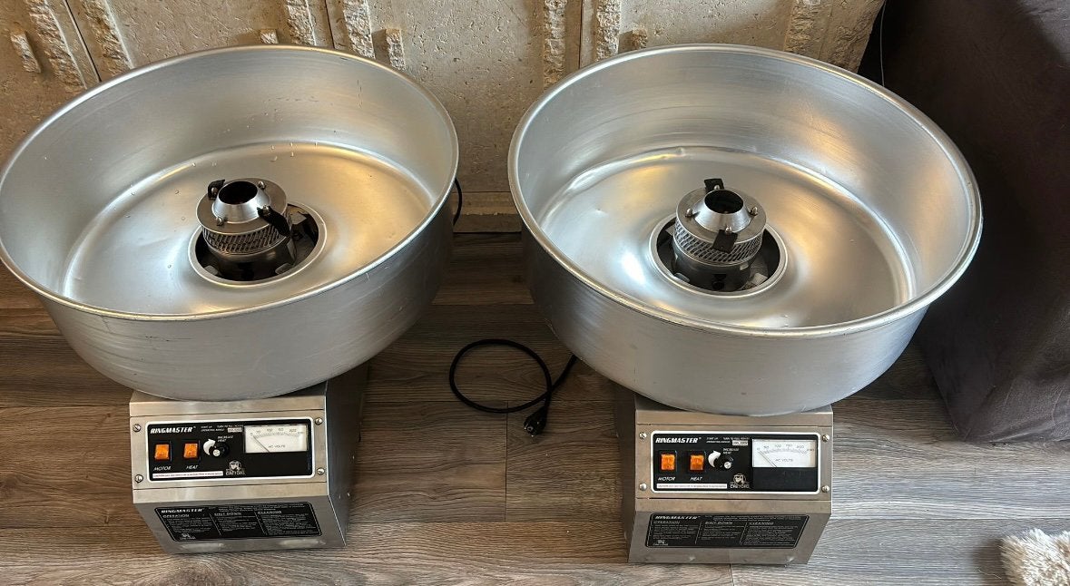 suikerspinmachine ringmaster energie zuinige, Hobby en Vrije tijd, Feestartikelen | Verhuur, Ophalen of Verzenden, Gebruikt, Overige