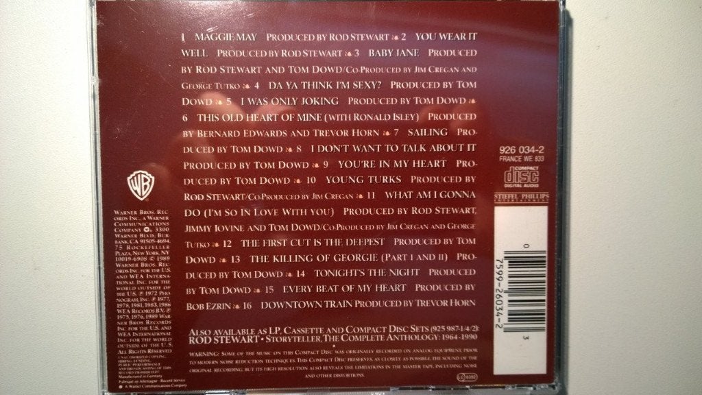 Rod Stewart - The Best Of Rod Stewart, Ophalen of Verzenden, Zo goed als nieuw, Poprock