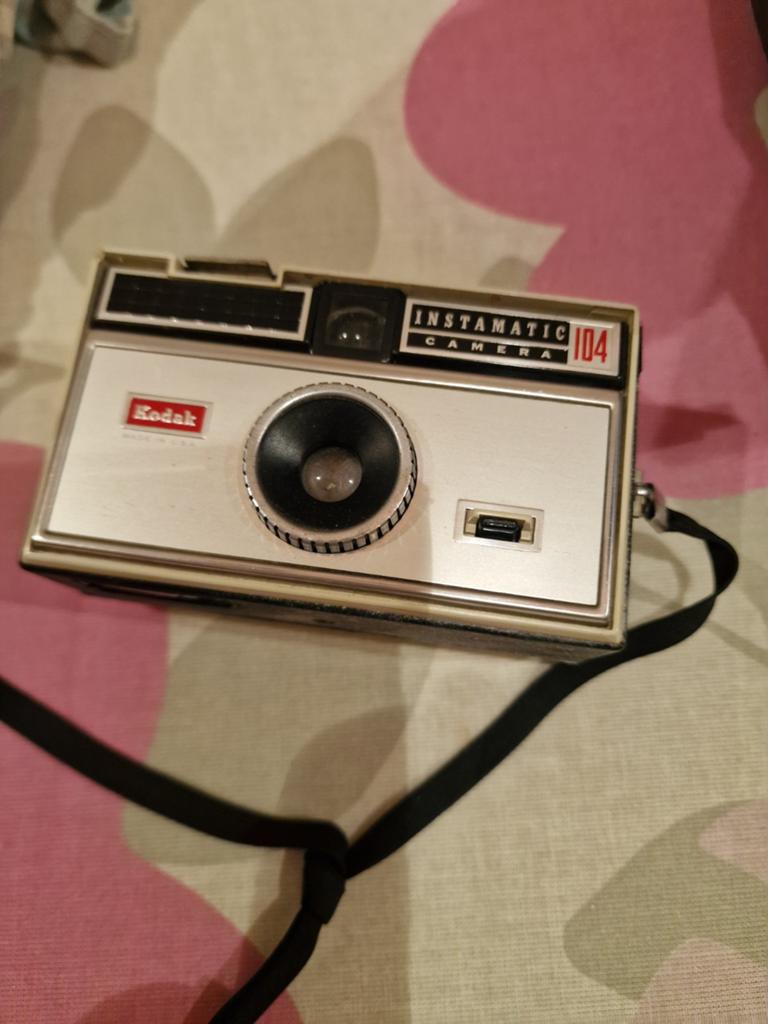 Vintage Kodak Instamatic 104 Camera - Compact, Ophalen of Verzenden, Gebruikt, Compact, Kodak