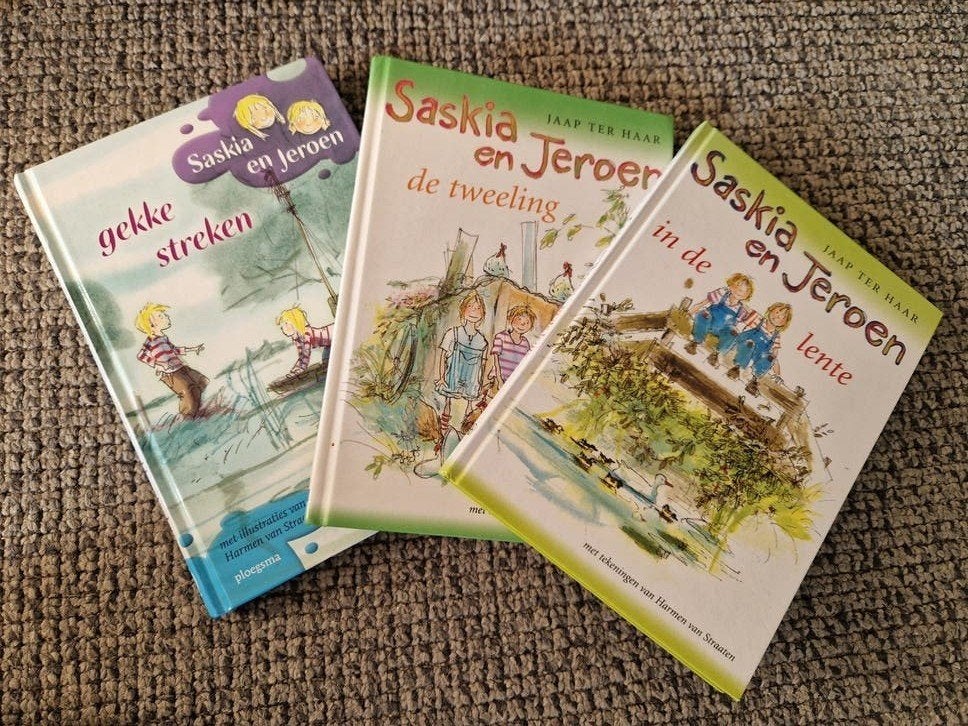 3 boeken van Saskia en Jeroen, Boeken, Ophalen of Verzenden, Zo goed als nieuw