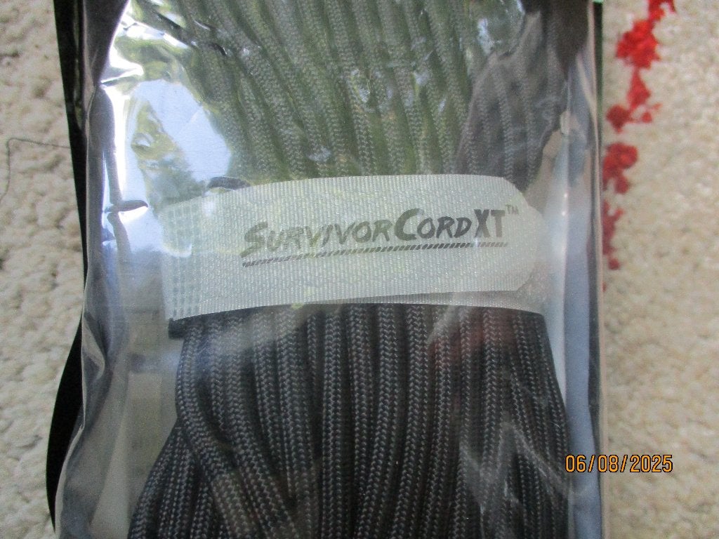 Survivorcord / Paracord 33 Meter, Nieuw, Ongebruikt, Ophalen of Verzenden, Nieuw