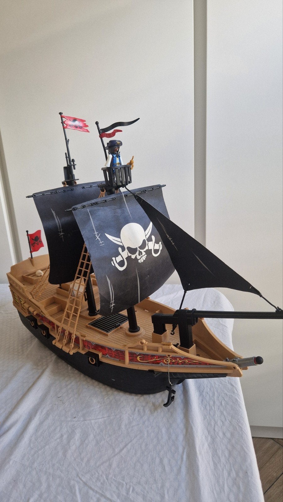 Playmobil Piratenschip 6678 met accessoires, Ophalen, Pirates, Gebruikt, Complete set