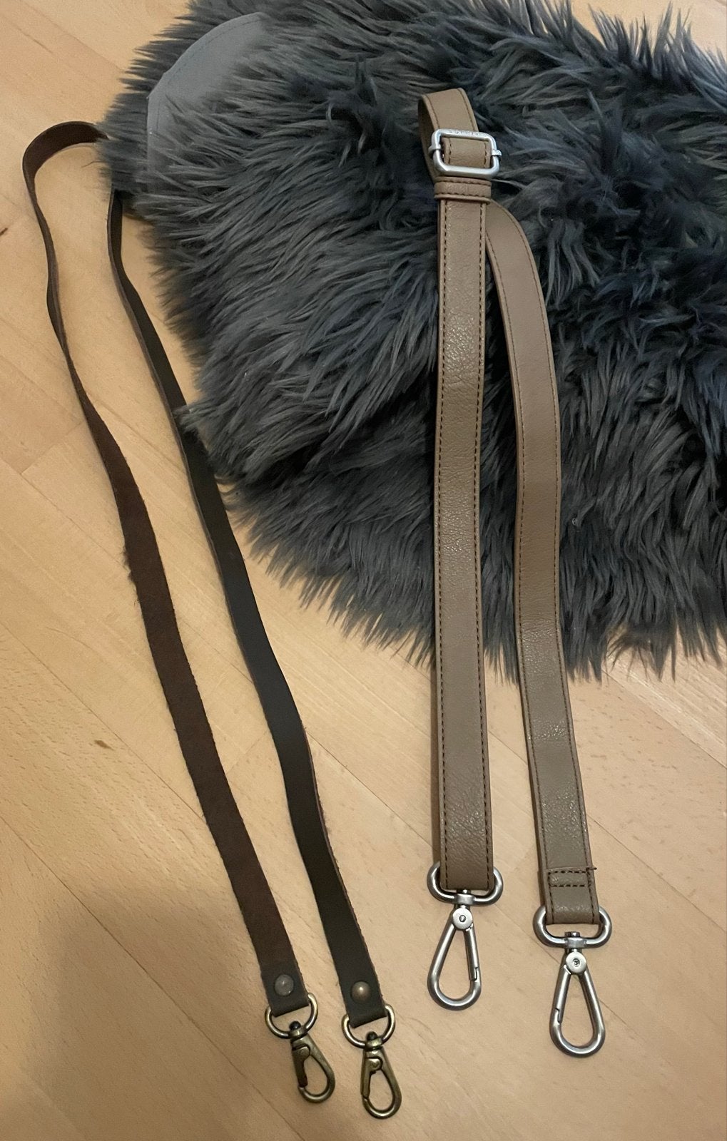 Riem strap smal leer bredere strap kunstleer, Ophalen of Verzenden, Zo goed als nieuw, Blauw, Handtas
