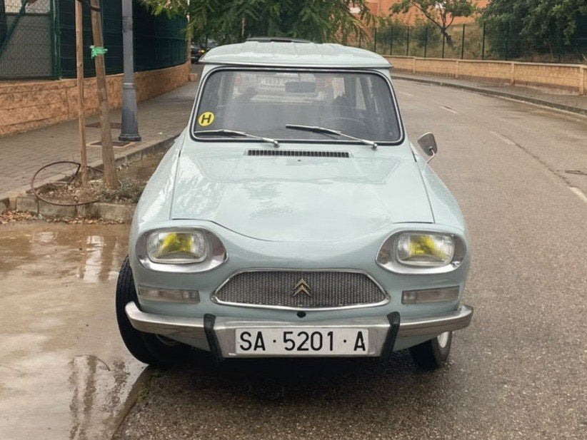 Citroën Ami 8 break, bj 1972, in prachtstaat !, Auto's, Voorwielaandrijving, 602 cc, Zwart, Citroën