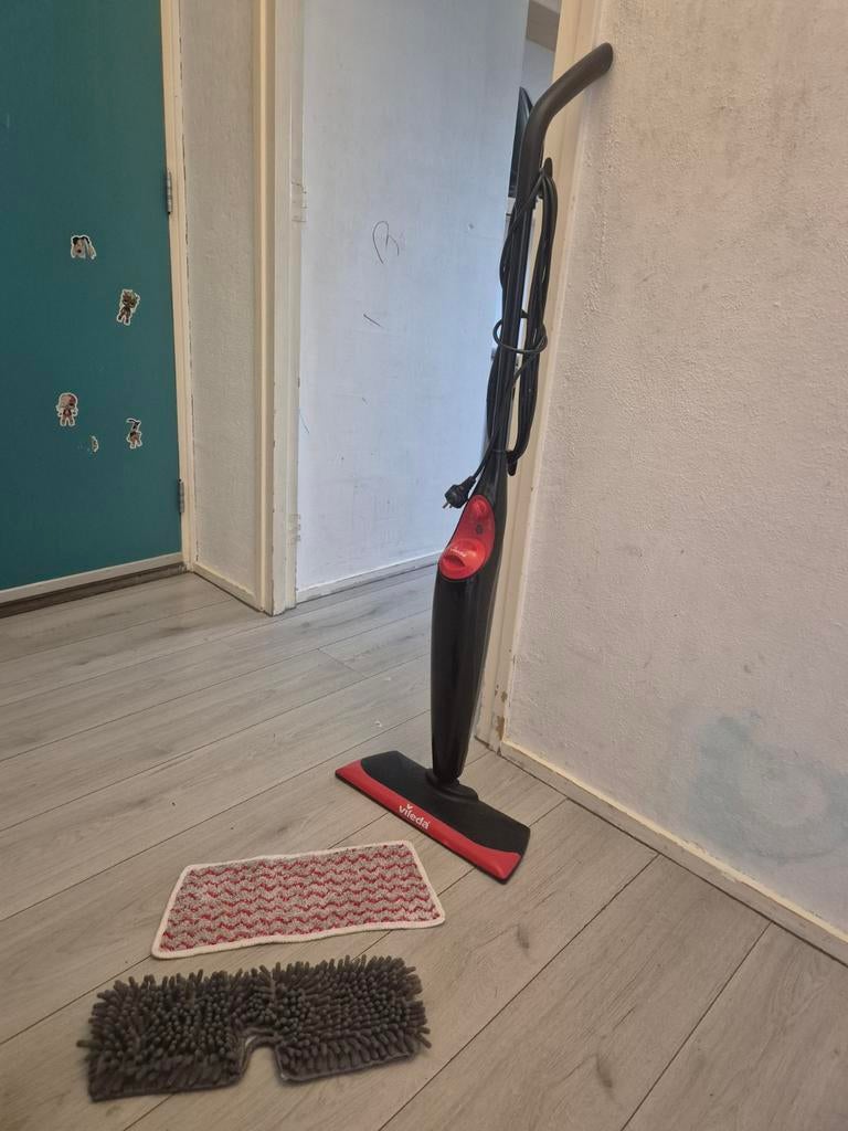Vileda Stoomreiniger - Zo goed als nieuw, 2 standen, Ophalen of Verzenden, Zo goed als nieuw, Stoomreiniger