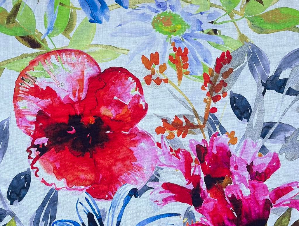 ‘FLOWERS OF PARADISE’ by ‘CHIVASSO’, Overige kleuren, 120 cm of meer, Ophalen of Verzenden, Linnen