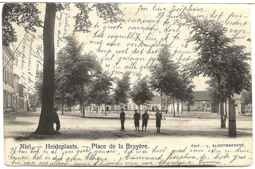 NIEL HEIDEPLAATS stempel  1904 nr 783, Verzenden, Voor 1920, Gelopen, Antwerpen