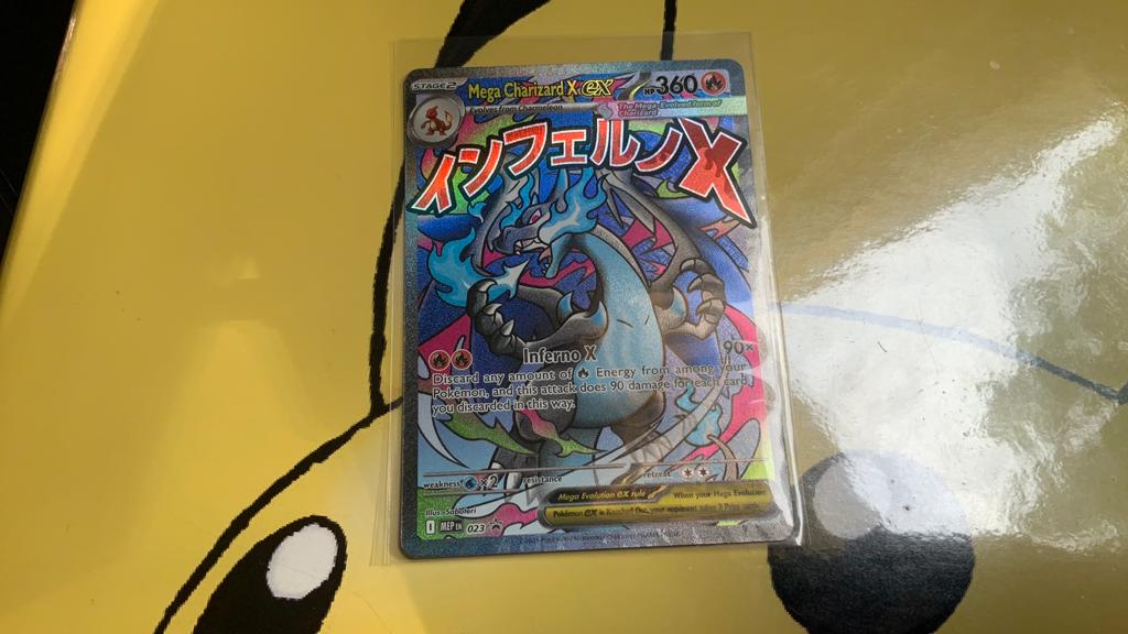 mega charizard x ex 023, Ophalen, Nieuw, Losse kaart