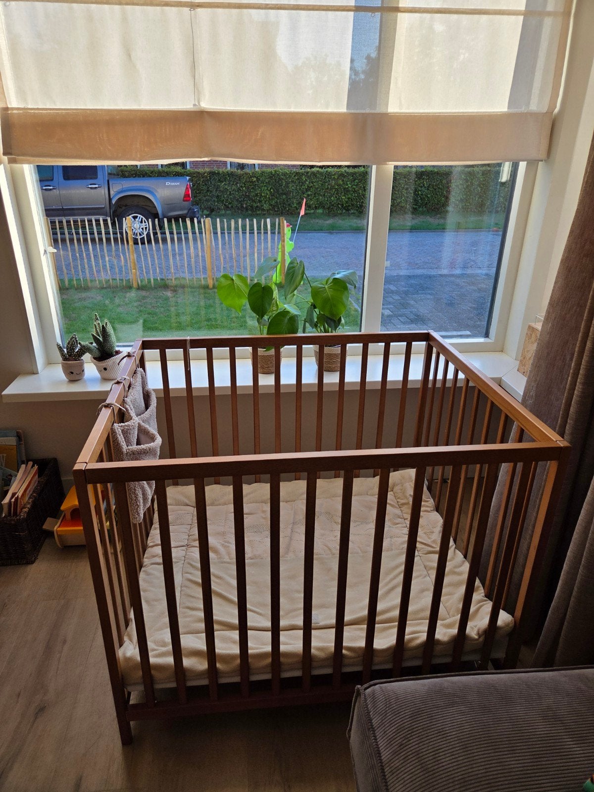 babybox - petite amelie 75x95 cm, Kinderen en Baby's, Ophalen, Gebruikt, Rechthoekig, In hoogte verstelbaar