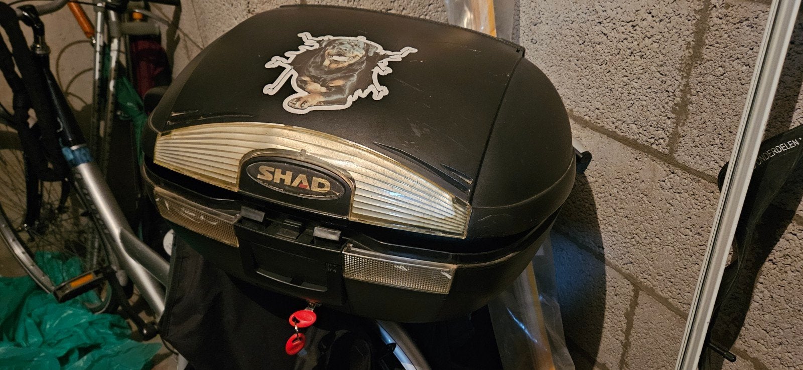 SHAD Topkoffer voor Scooter/Motor - Gebruikt, Motoren, Ophalen, Gebruikt