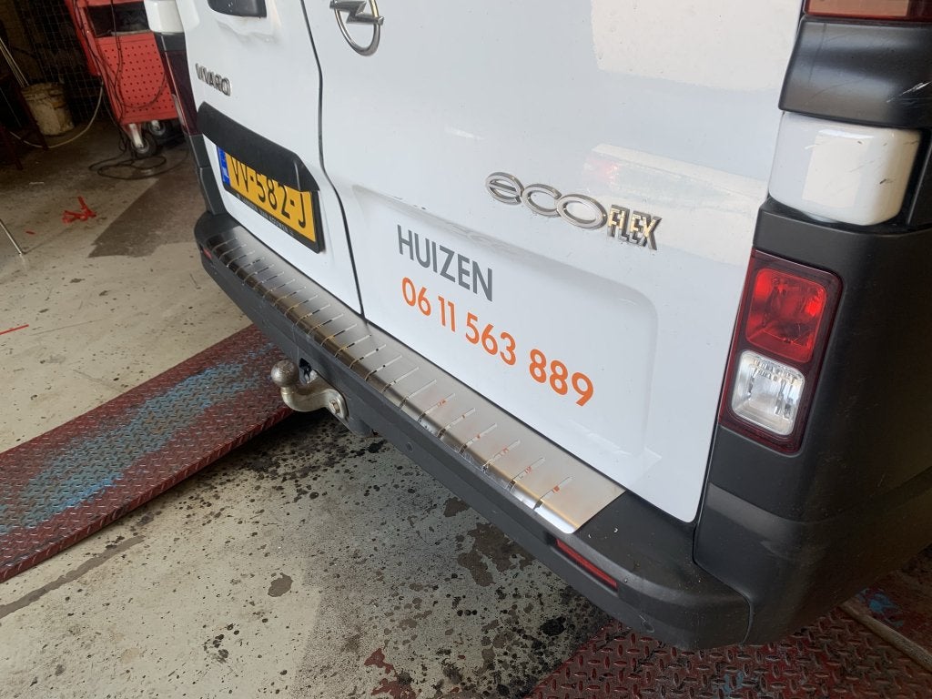 Renault Trafic Bumperplaat RVS zonder benaming, Niet ingevuld, Niet ingevuld, Niet ingevuld