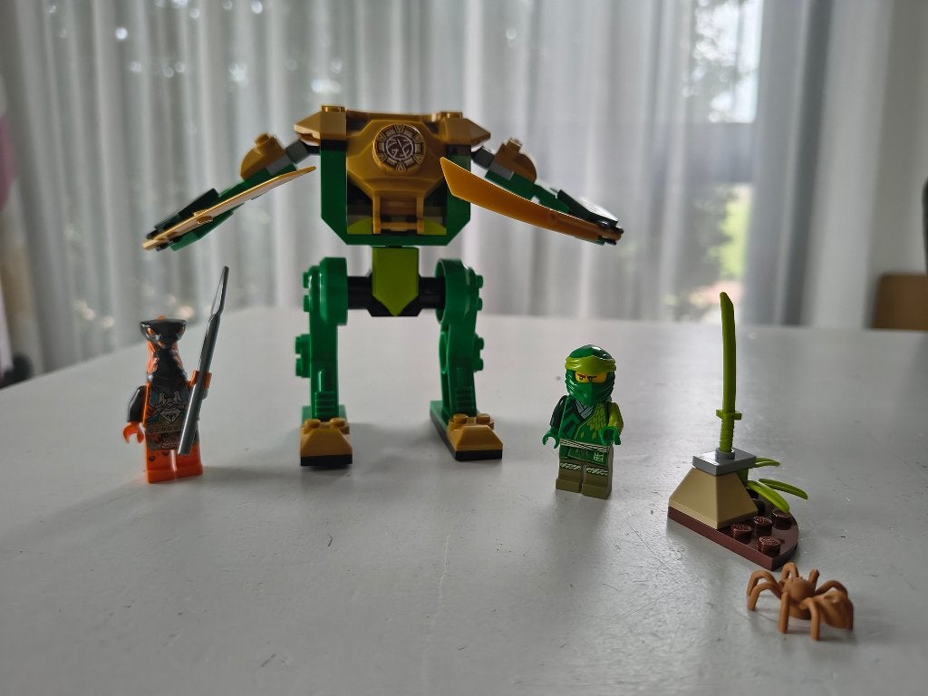 Lego Ninjago 71757 Lloyd's Ninja Mech (complete set), Compleet, Gebruikt, Lego, Ophalen of Verzenden