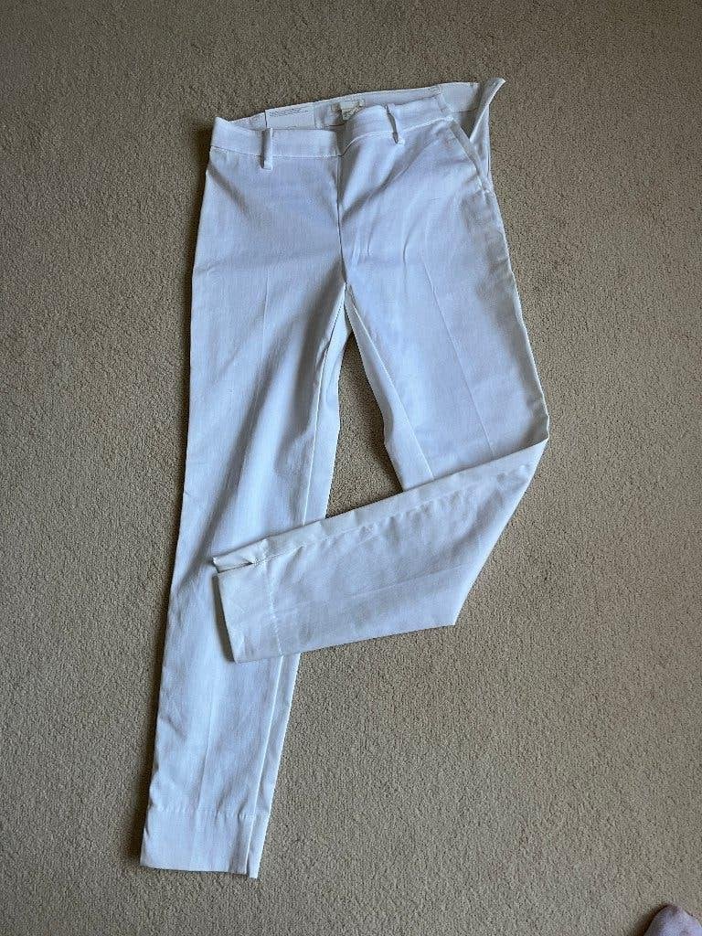 Witte dames broek - Maat 36, Wit, Nieuw, Ophalen of Verzenden, Maat 36 (S)