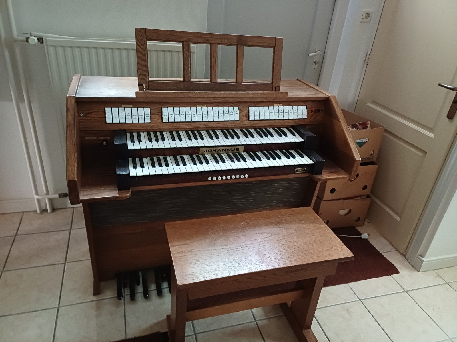Johannus Opus 200 orgel - Leuk voor beginners!, Ophalen, Gebruikt, 2 klavieren, Orgel