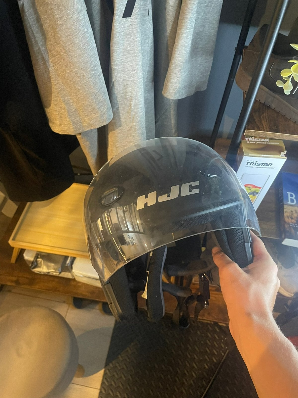 Mjc helm, Ophalen of Verzenden, Zo goed als nieuw