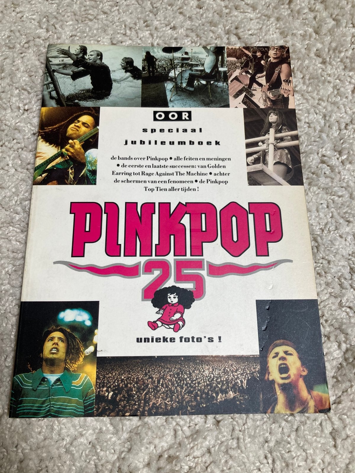 OOR Pinkpop 25 Jaar Jubileumboek - Unieke Foto's, Ophalen of Verzenden, Zo goed als nieuw, Artiest