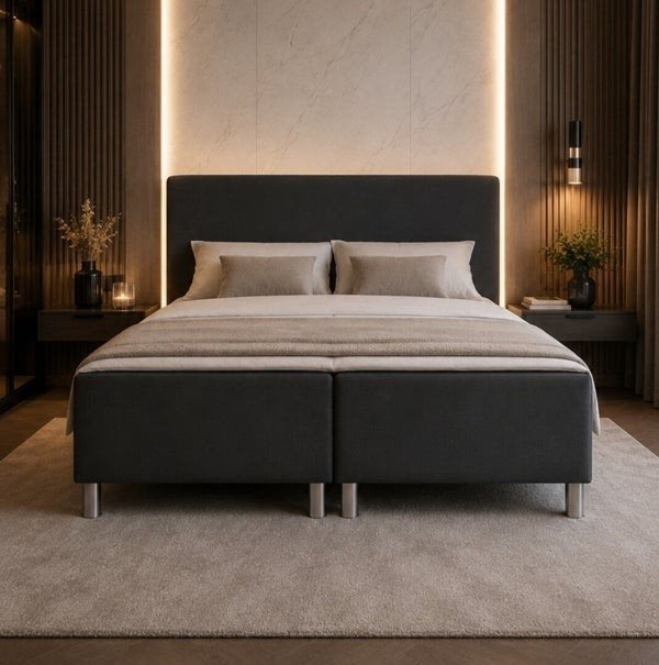 Boxspring Easy Set €340 Nieuw geleverd! Afhalen&Bezorging, Ophalen, Nieuw, Tweepersoons