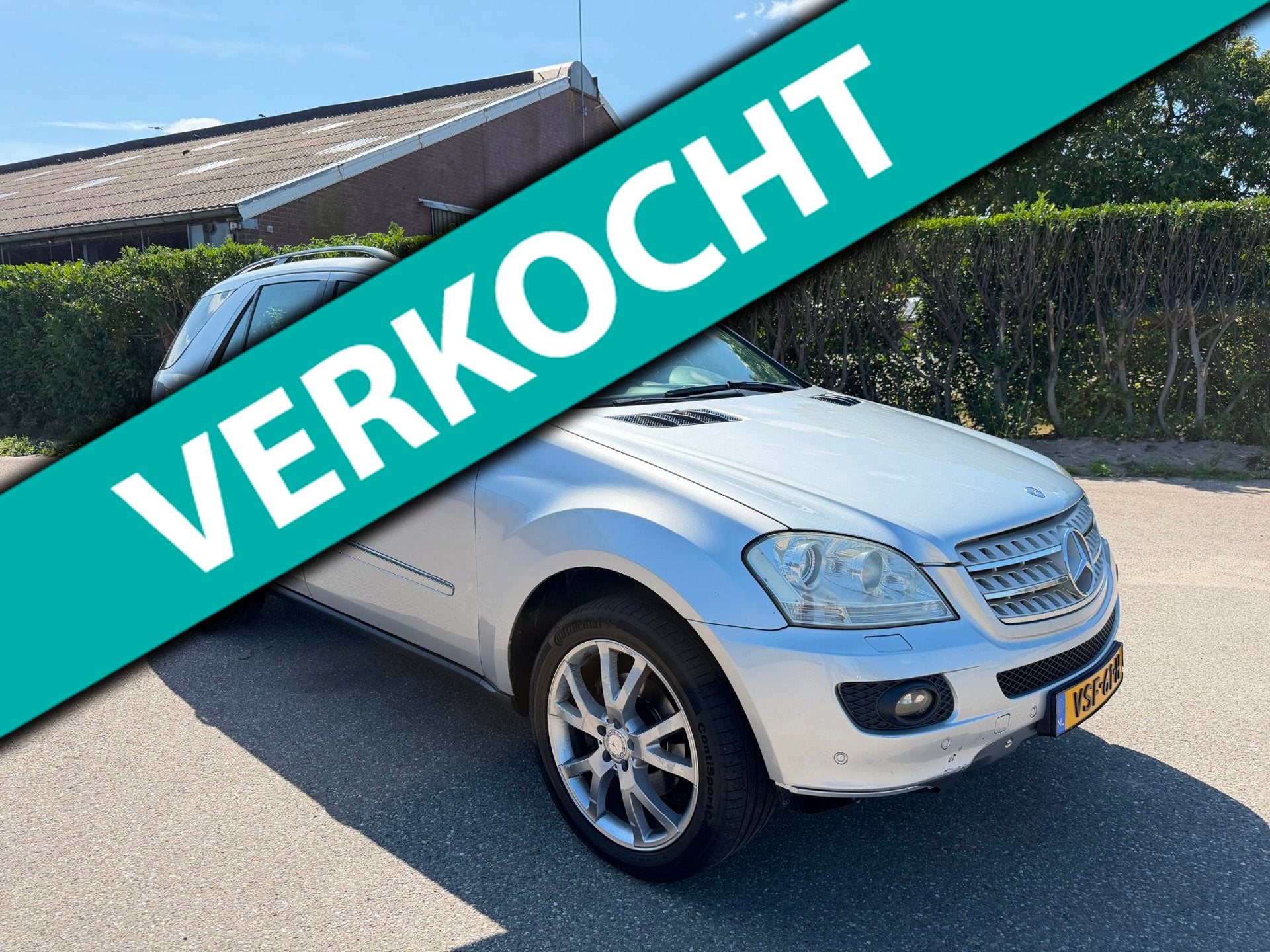 Mercedes-Benz M-klasse ML 320 CDI AUT 4MATIC LUCHTVERING, Automaat, Dealer onderhouden, Gebruikt, Zwart