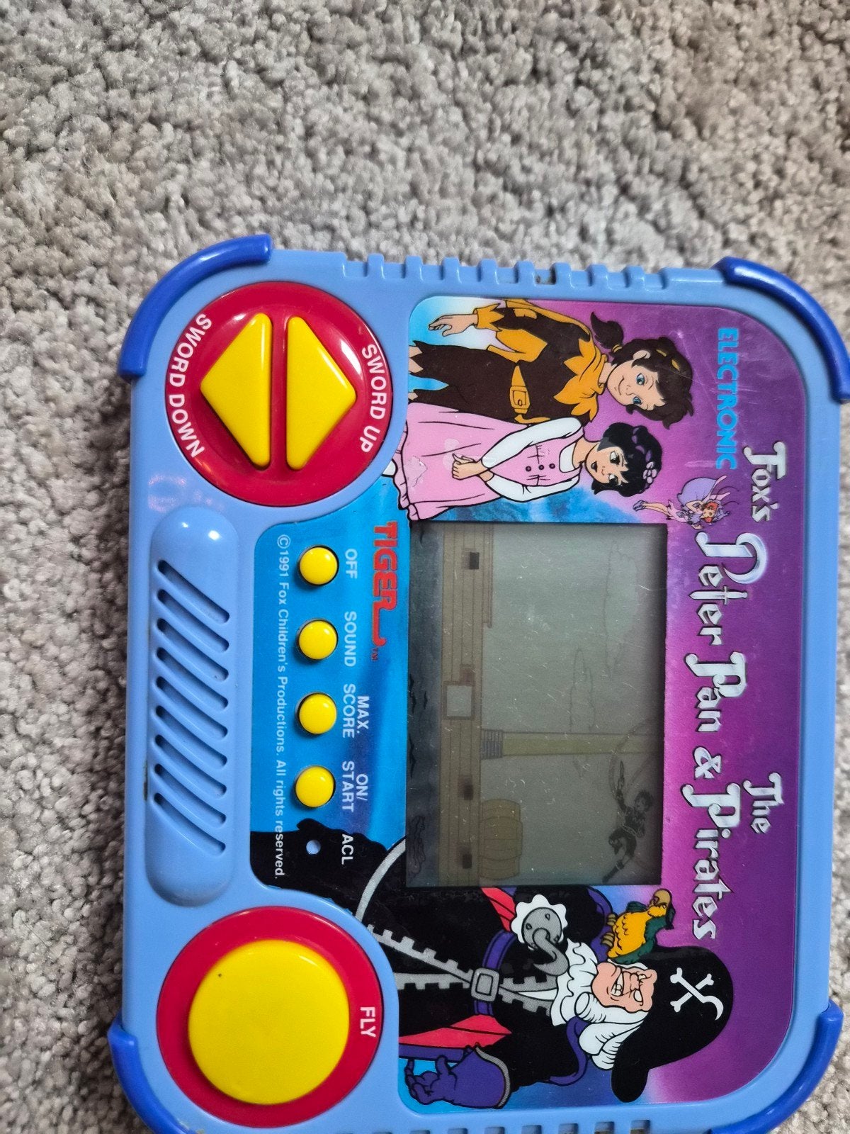 Tiger Electronics Peter Pan & The Pirates Handheld Game, Ophalen of Verzenden, Overige merken, Gebruikt