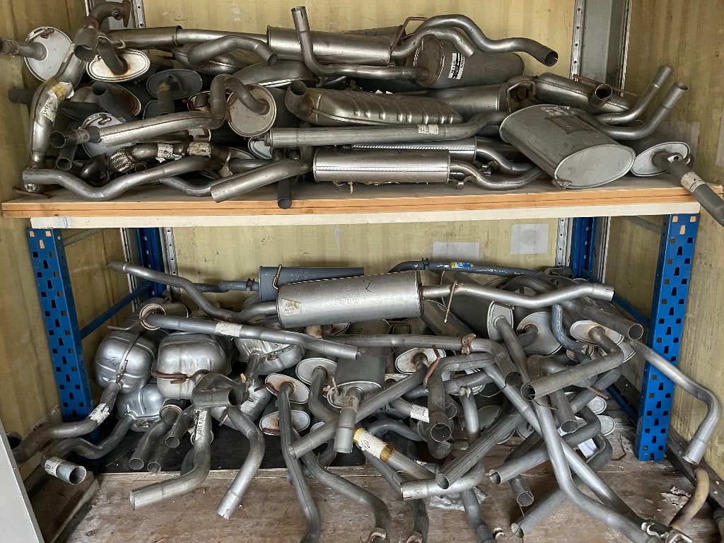 VW uitlaatdempers, Ophalen, Nieuw