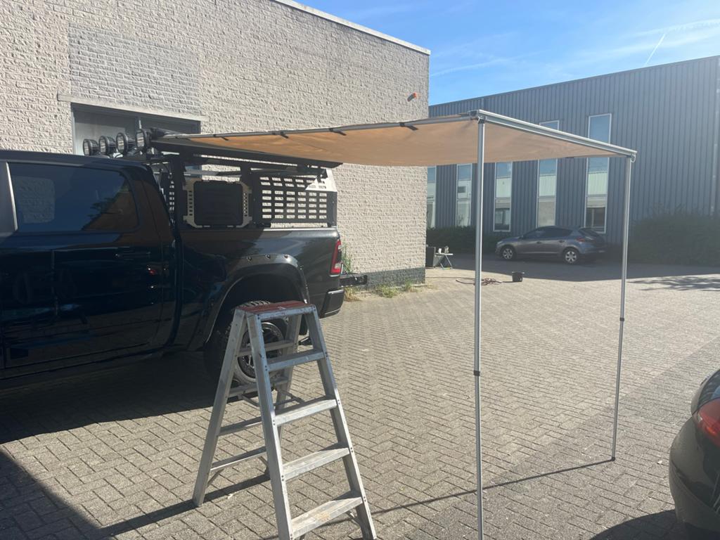 Zijluifel voor pick-up truck of camper, Caravans en Kamperen, Camper-accessoires, Ophalen, Gebruikt