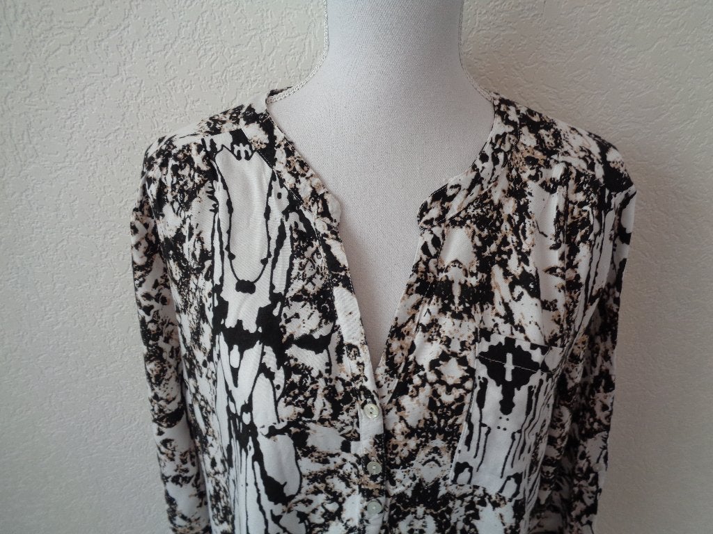 miss etam maat XL oksel tot oksel 60 cm-100% viscose, Kleding | Dames, Blouses en Tunieken, Overige kleuren, Maat 46/48 (XL) of groter