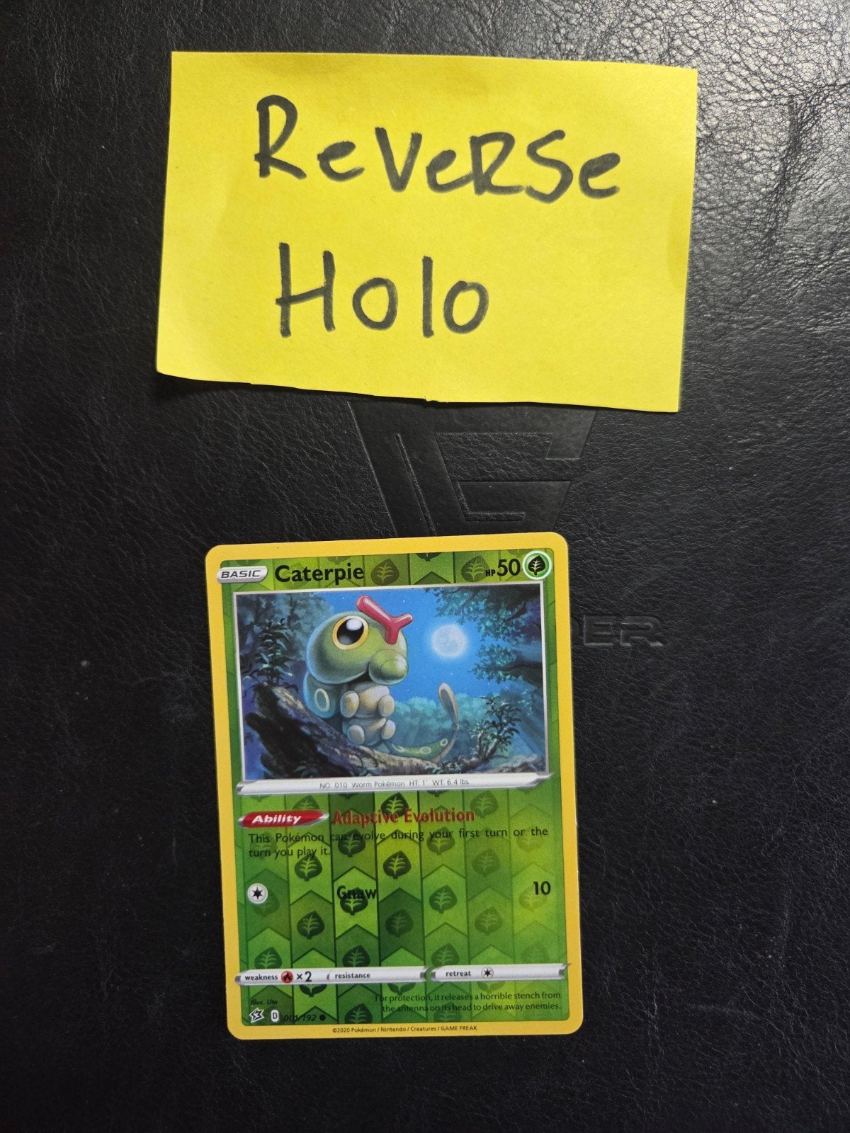 Caterpie 001/192 Rebel clash, Ophalen of Verzenden, Zo goed als nieuw