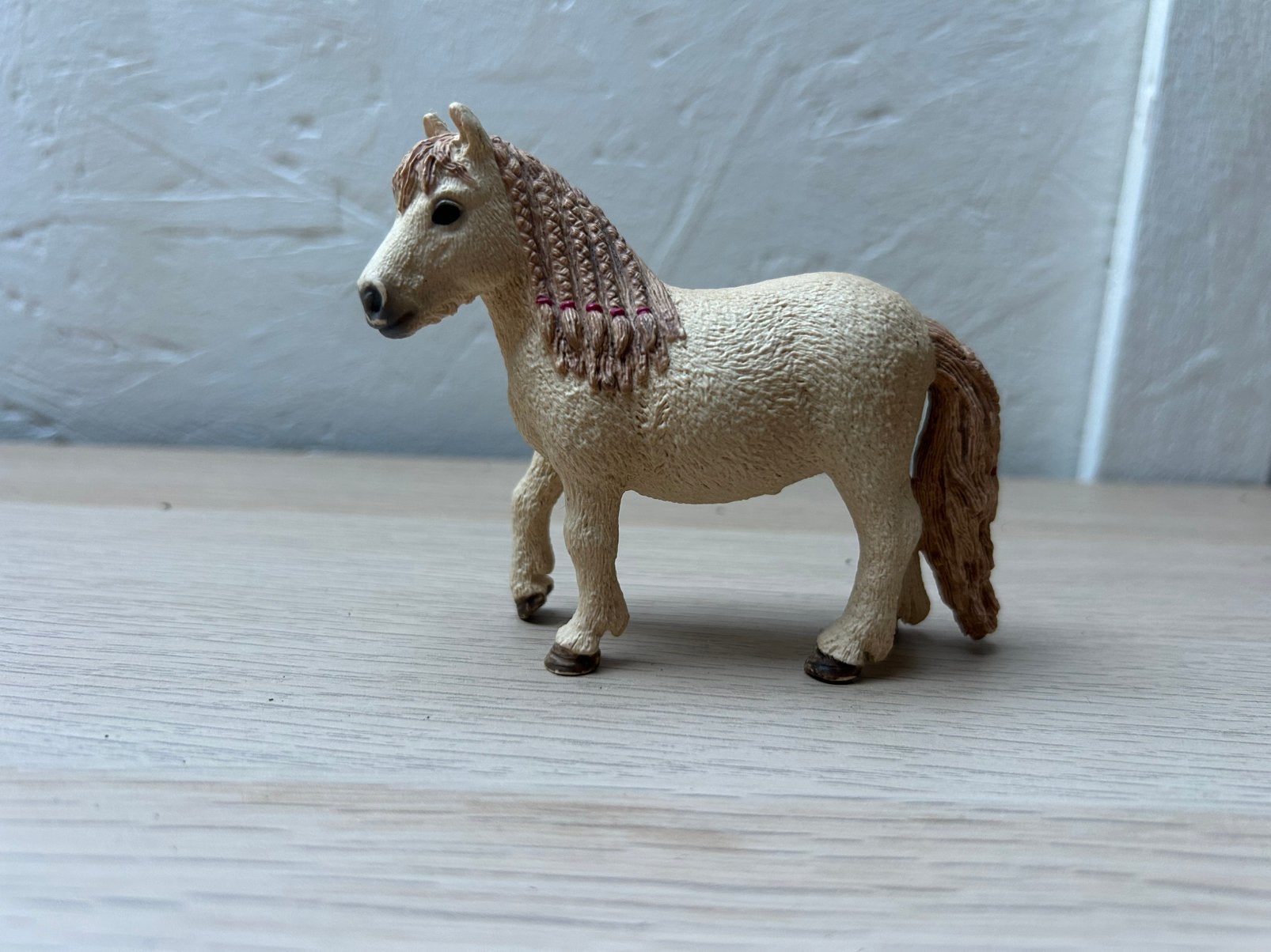 Schleich shetlander merrie, Ophalen of Verzenden, Zo goed als nieuw, Paard, Beeldje of Figuurtje