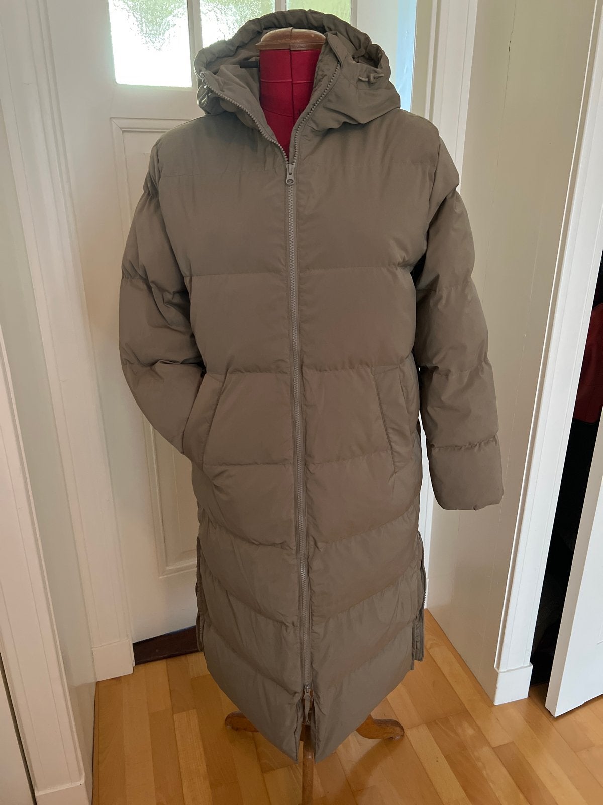 Samsøe Samsøe lange puffer jas - Zo goed als nieuw, Ophalen of Verzenden, Zo goed als nieuw, Maat 38/40 (M), Overige kleuren