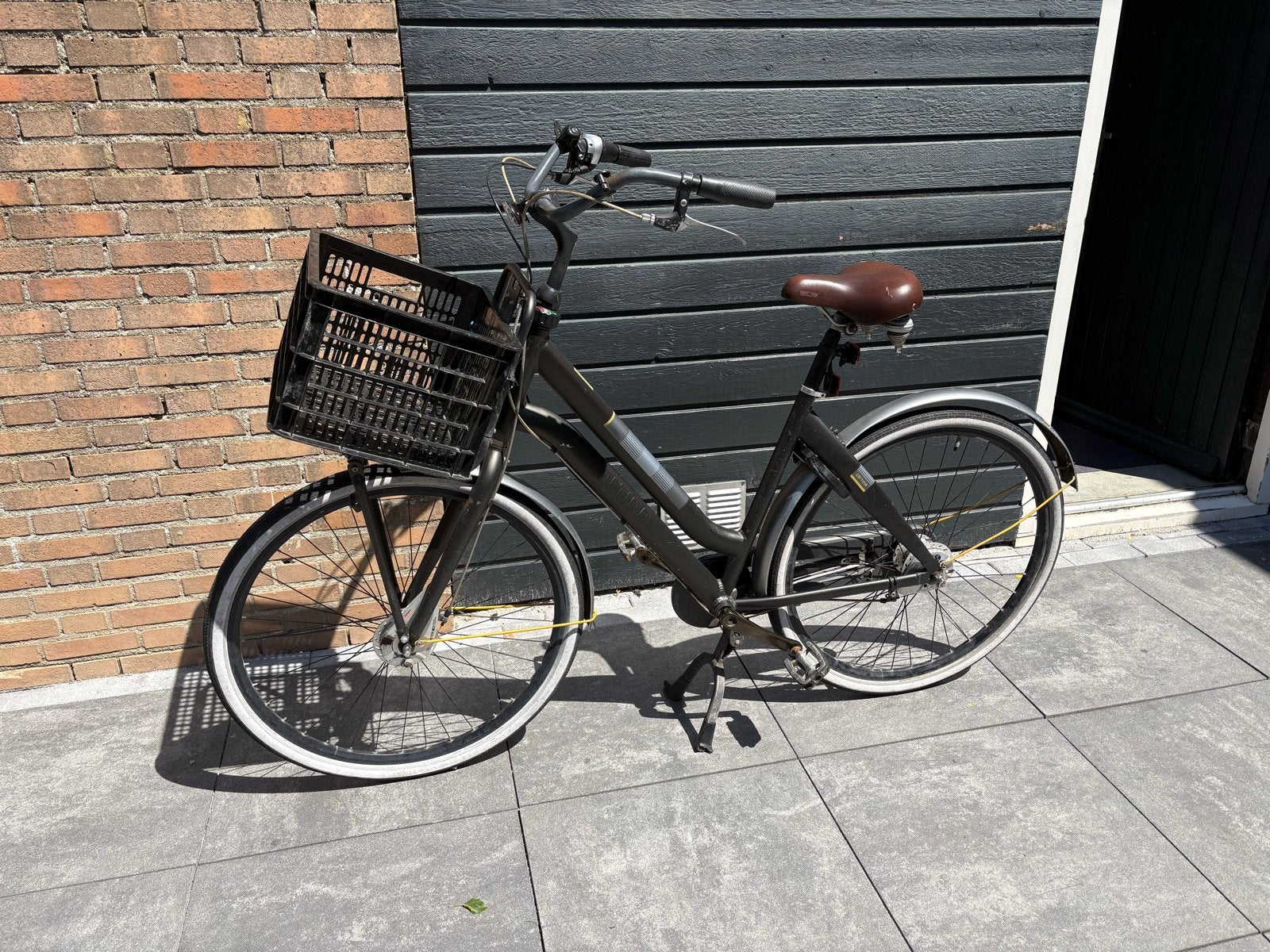 Cortina transportfiets 28 inch, 3 versnellingen, Terugtraprem, Gebruikt, Versnellingen, 50 tot 53 cm