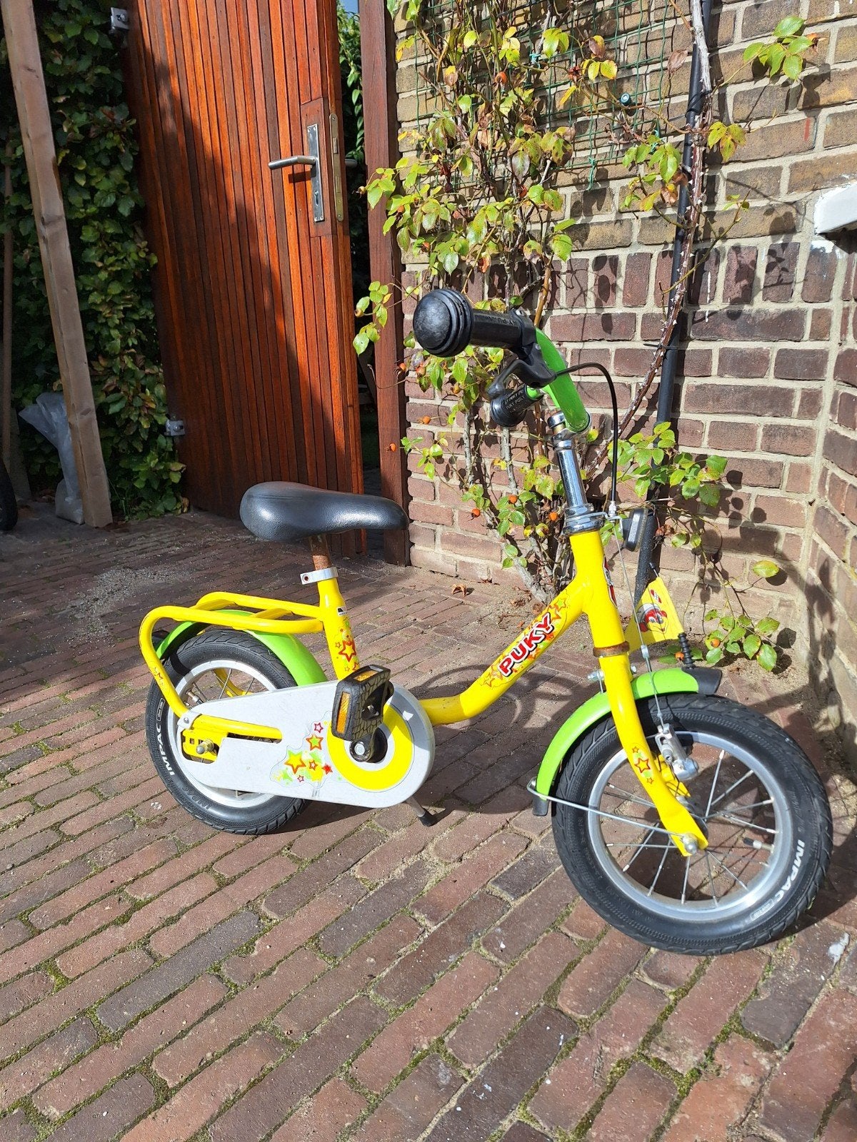 Puky Trapperfiets 12 inch - Geel/Groen, Ophalen
