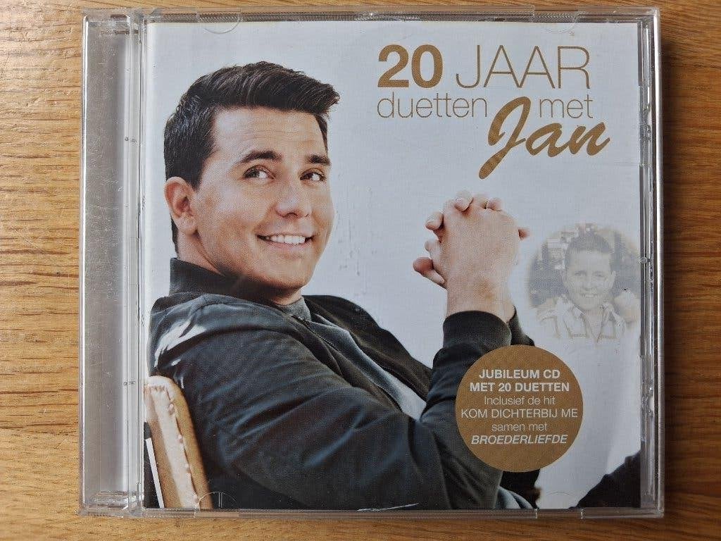 Jan Smit - 20 Jaar Duetten met Jan CD (Jubileum editie), Pop, Ophalen of Verzenden, Zo goed als nieuw, Inclusief doosje