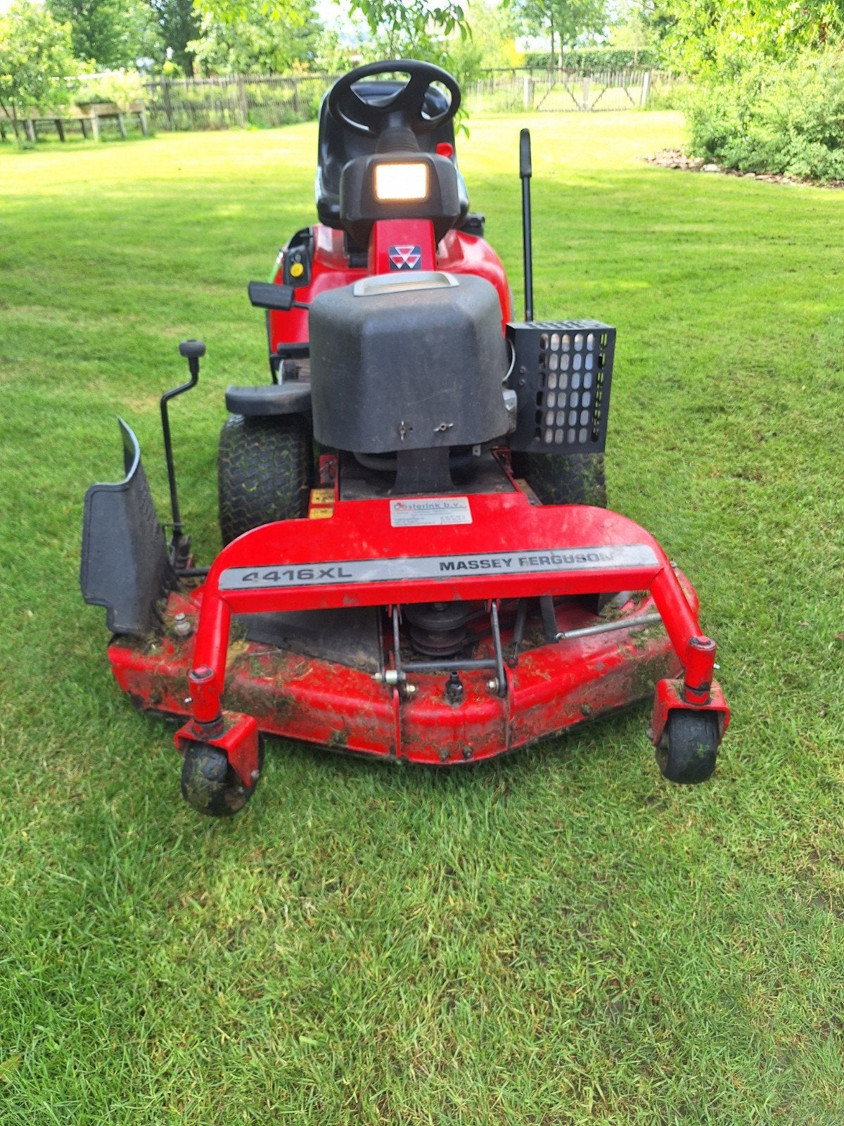 Massey Ferguson Professionele Maaimachine 102 cm, Ophalen, Gebruikt, Benzine-grasmaaier, 50 cm of meer
