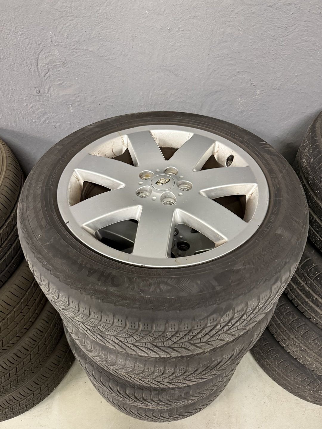 20 inch Velgen Banden Wielen Range Rover L322, Gebruikt, Velg(en), -, -