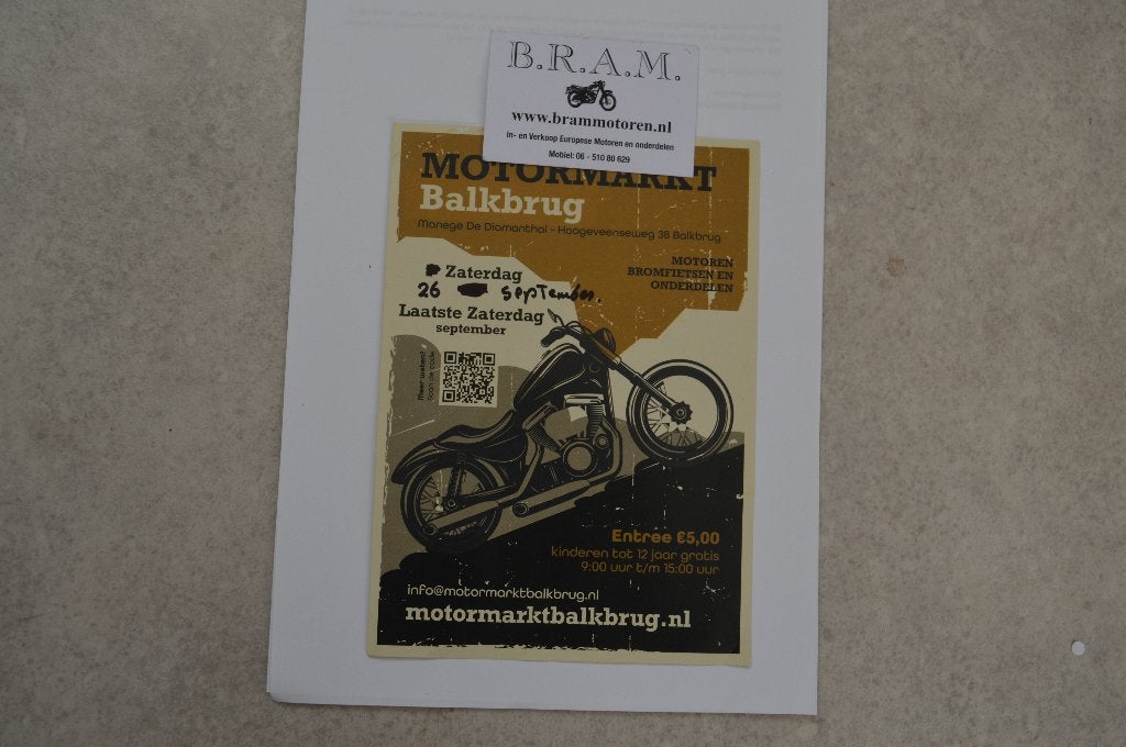 triumph-bsa-ariel-norton-villier-ajs-james-rudge-kawa-dkw-cz, Motoren, Ophalen of Verzenden, Gebruikt