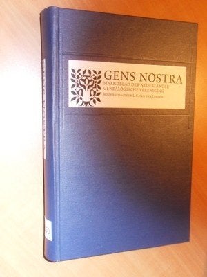 Gens Nostra 2000. Nederlandse Genealogische vereniging., Ophalen of Verzenden, Zo goed als nieuw
