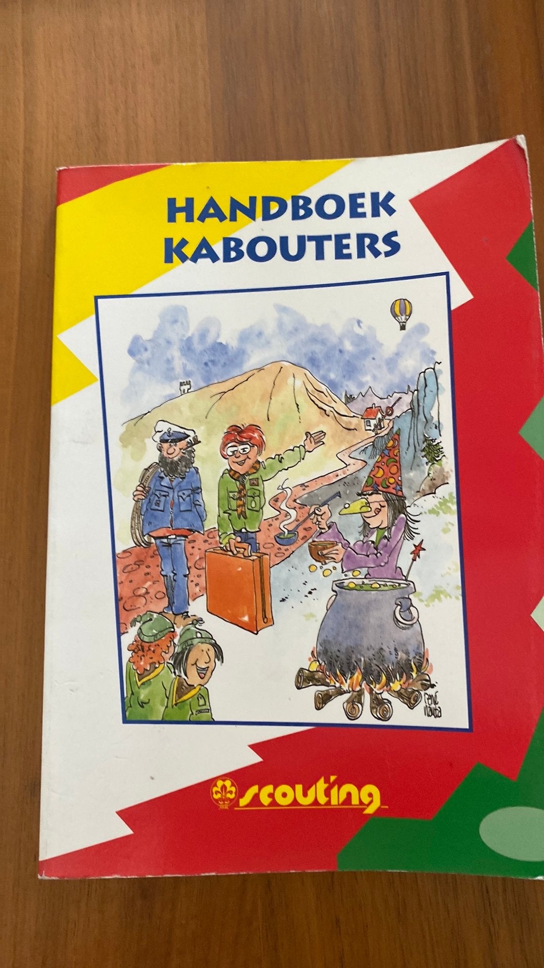 Handboek kabouters- scouting Nederland, Ophalen of Verzenden, Gelezen, Overige onderwerpen