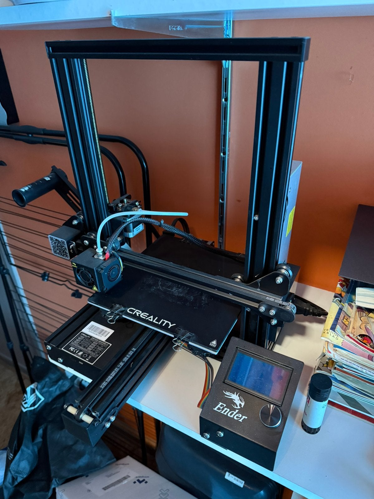 Creality ender 3 pro, Ophalen, Gebruikt, Filament