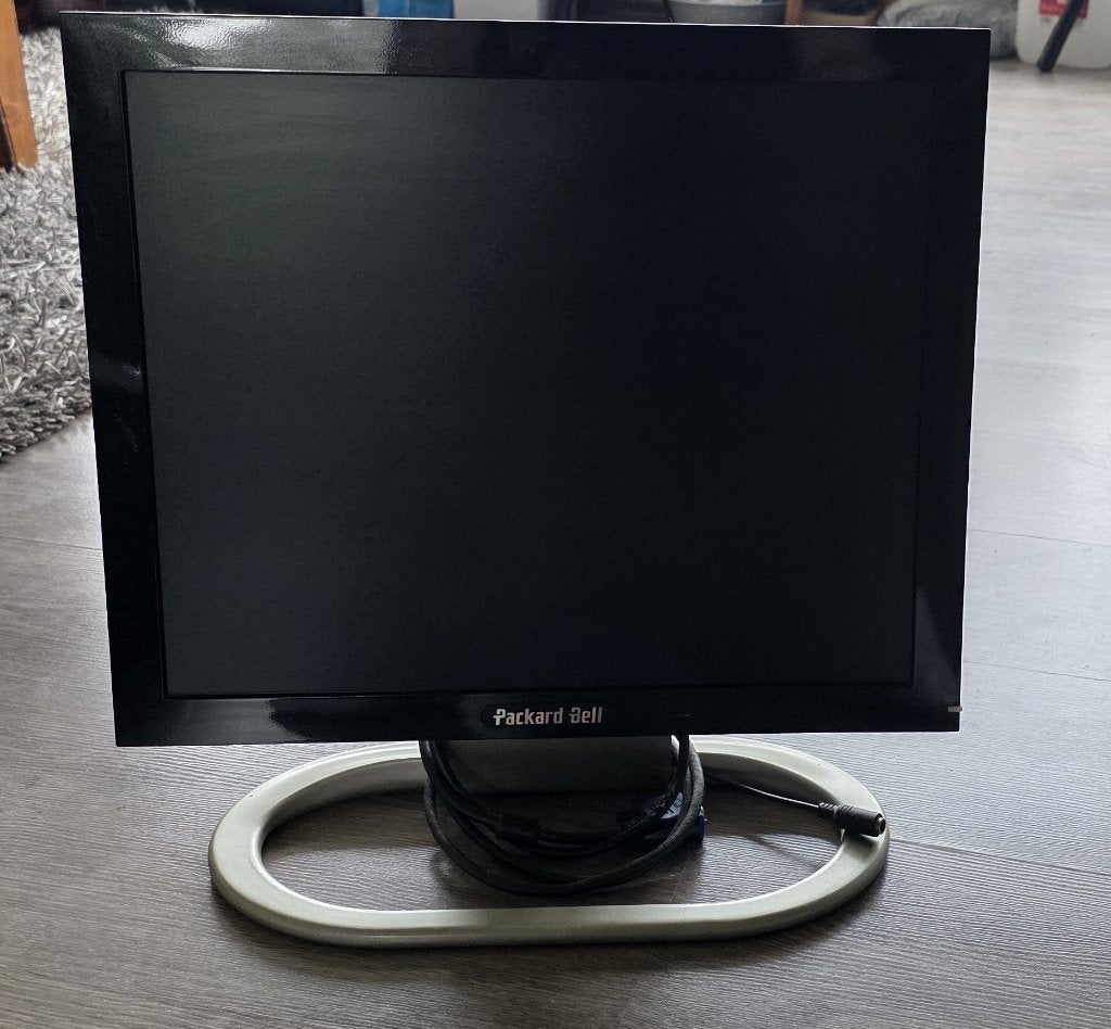 15" Packard Bell monitor, Ophalen, Gebruikt, Packard Bell, Kantelbaar