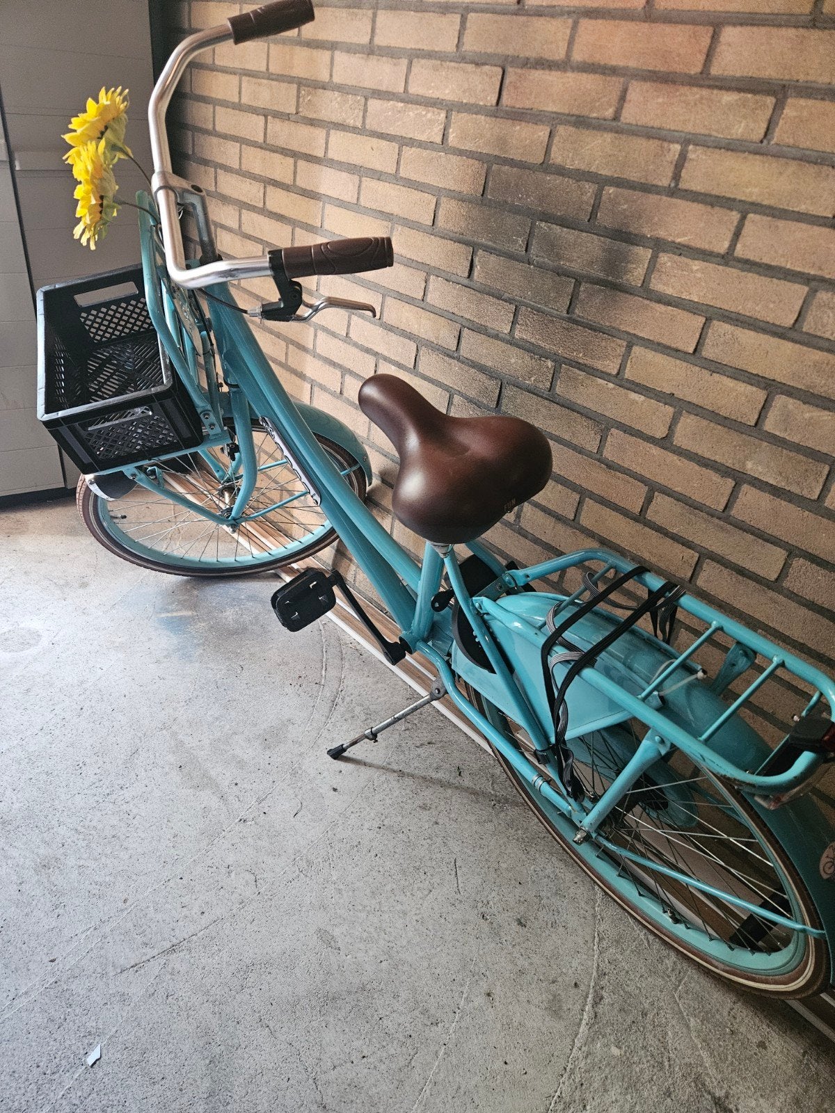 Popal 24 inch - Lichtblauw, Terugtraprem, Ophalen, Overige merken, Gebruikt
