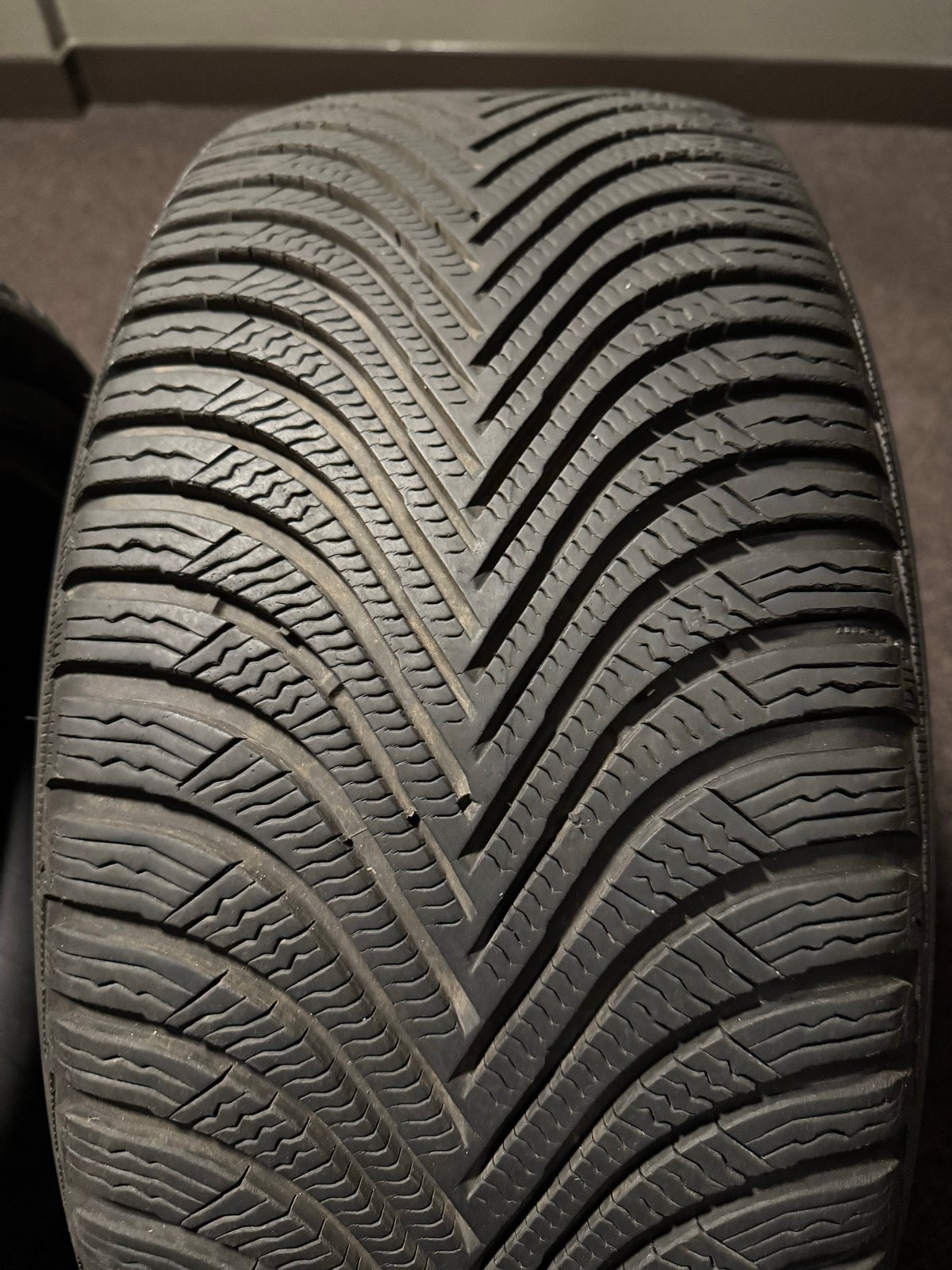 4x Michelin Alpin 5 winterbanden 225/55 R17, Auto-onderdelen, Ophalen, Gebruikt, 17 inch, Winterbanden
