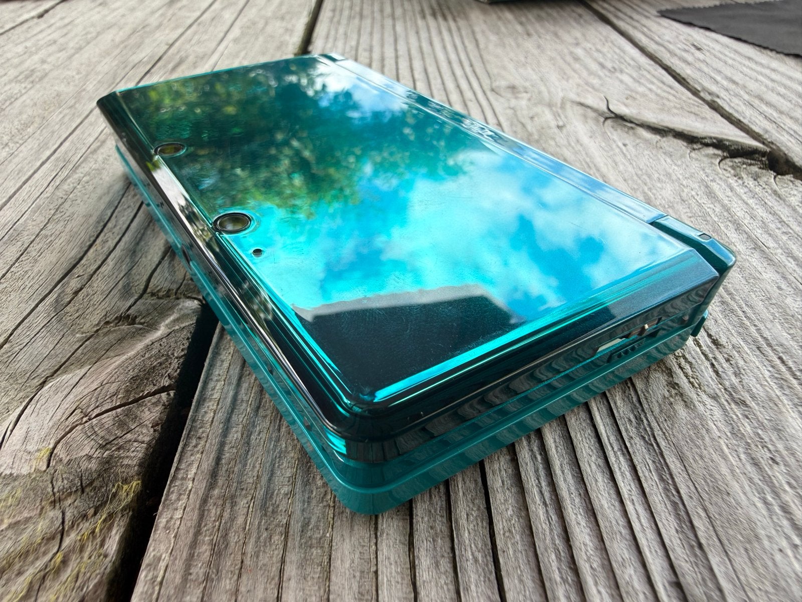 Japanse Nintendo 3DS Console - Aqua Blauw, Spelcomputers en Games, Ophalen of Verzenden, Zo goed als nieuw, Blauw, 3DS