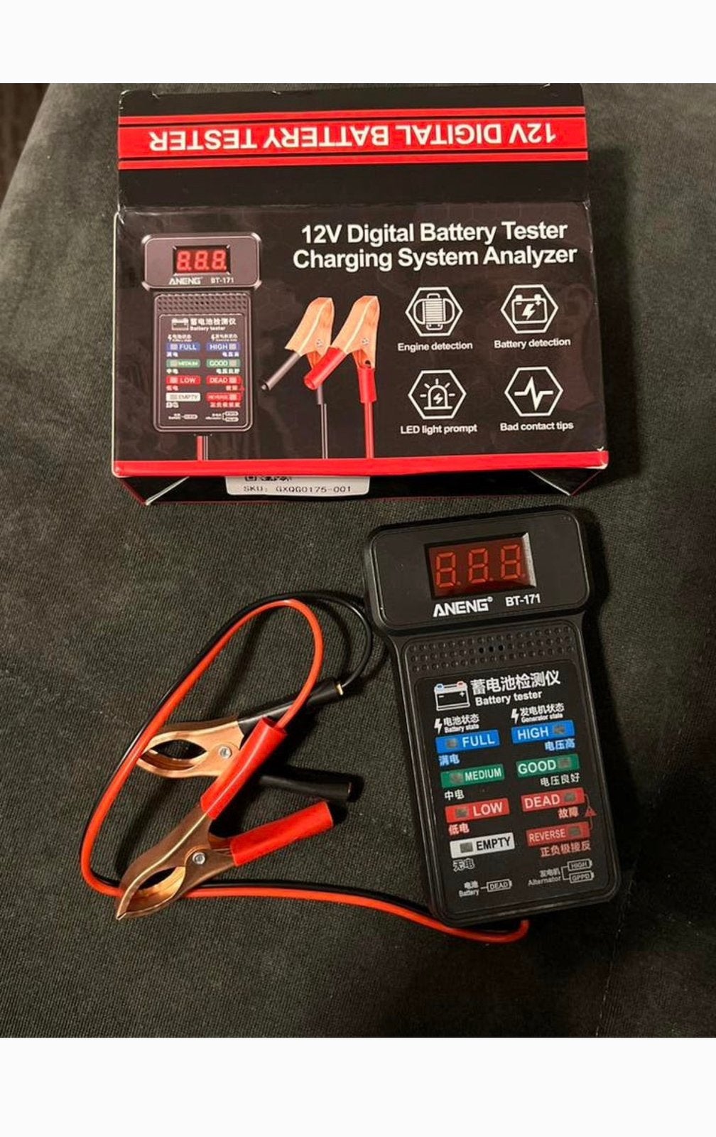 Accutester batterij tester, Ophalen of Verzenden, Nieuw