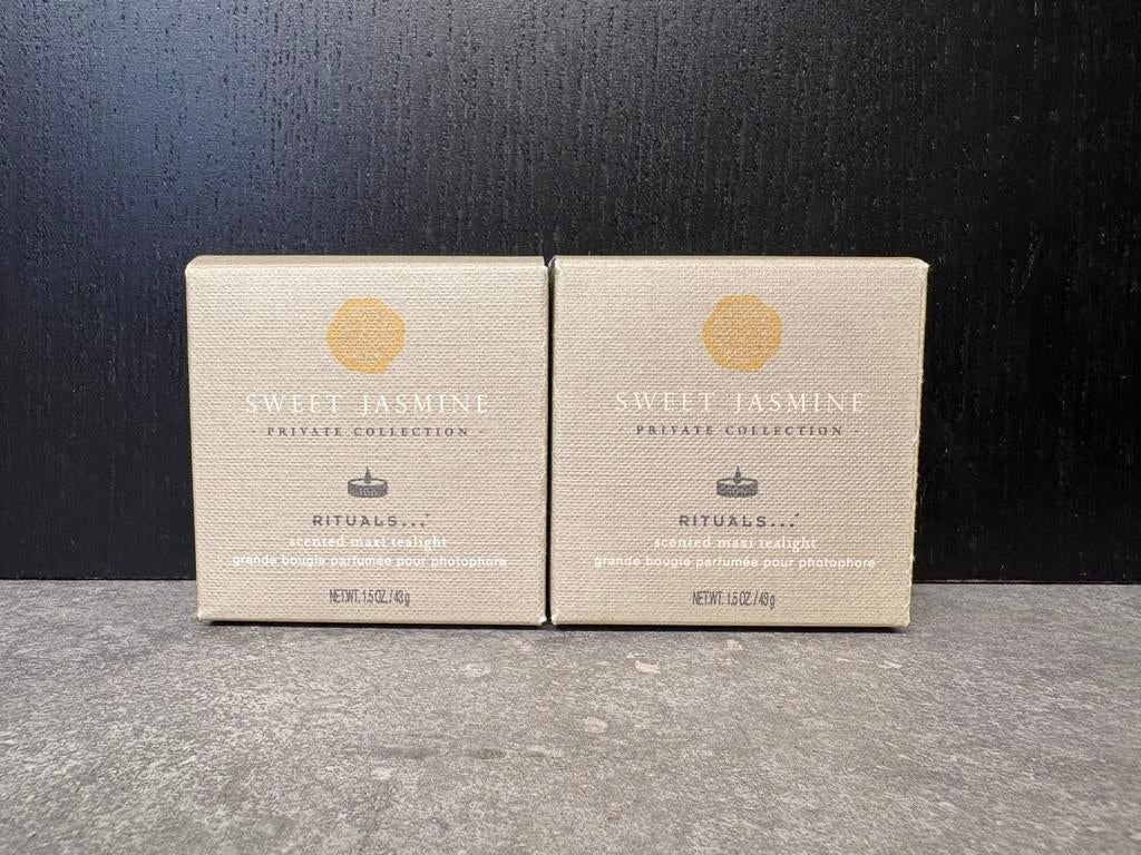 Rituals of Sweet Jasmine tea light, Ophalen of Verzenden, Nieuw, Overige materialen, Minder dan 25 cm