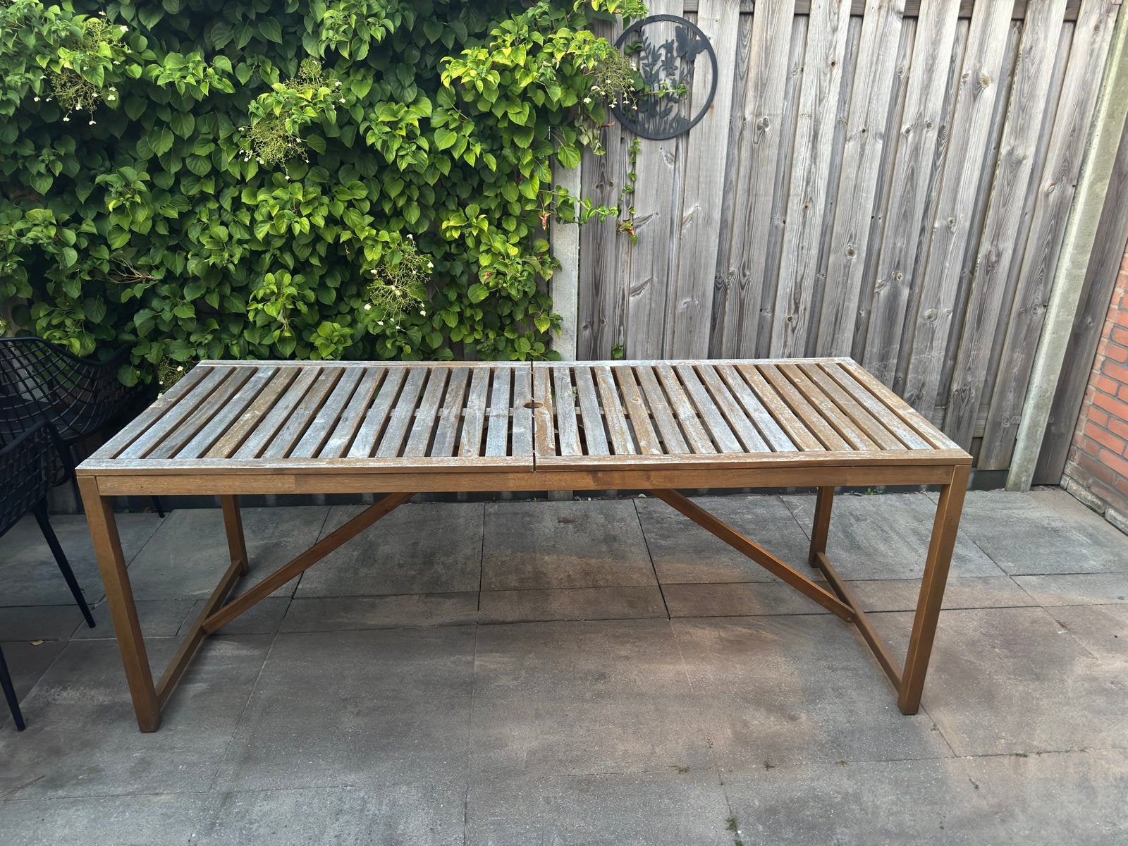 Tuintafel NÄMMARÖ 2m, Ophalen, Gebruikt, Rechthoekig, Hout