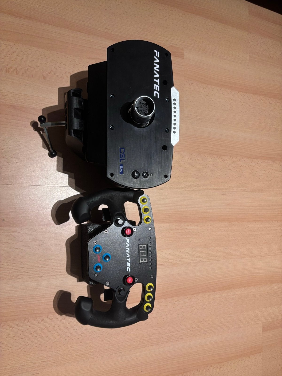 Fanatec CSL Elite Racing Wheel F1 Set + CSL Elite Pedals LC, Spelcomputers en Games, Ophalen, Racestuur, Force feedback, Zo goed als nieuw